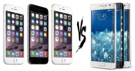 Samsung Galaxy Note Edge vs Apple iPhone 6: 8.3mm thinness vs 6.9mm thinness