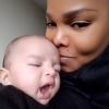 Janet Jackson and son