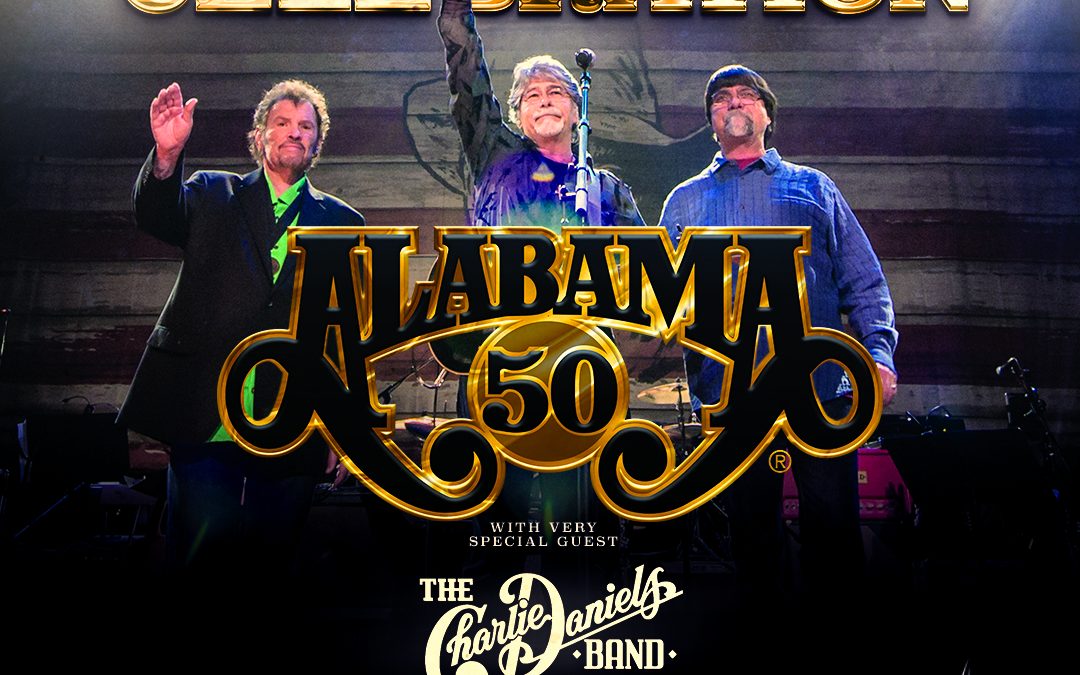 ALABAMA Reveals “50th Anniversary End of Tour Celebration” Set for Nashville’s Bridgestone Arena 