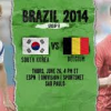South Korea vs Belgium 