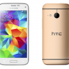 The Samsung Galaxy S5 Mini vs. the HTC One Mini 2