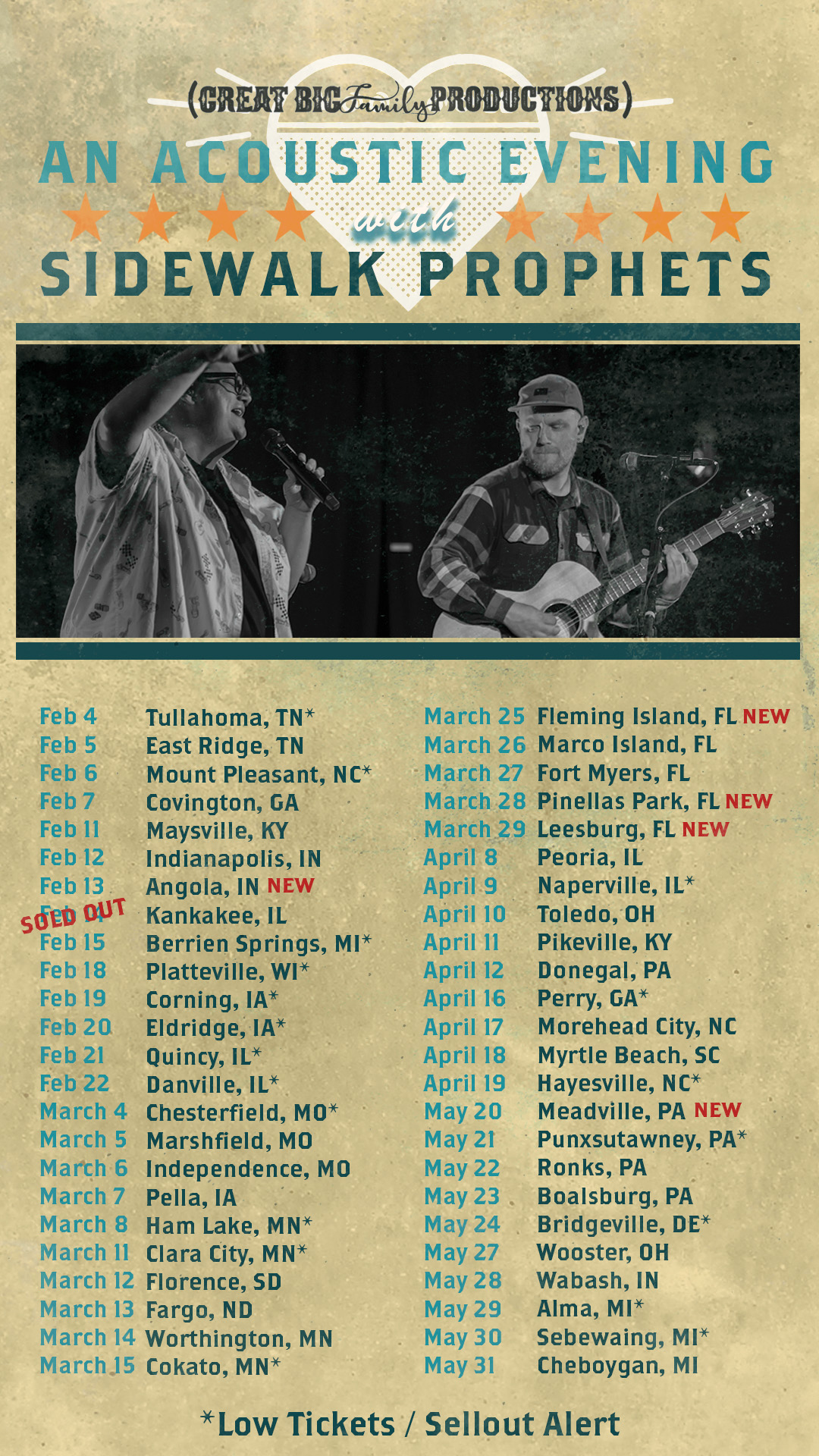 Photo Credit: Sidewalk Prophets / Facebook