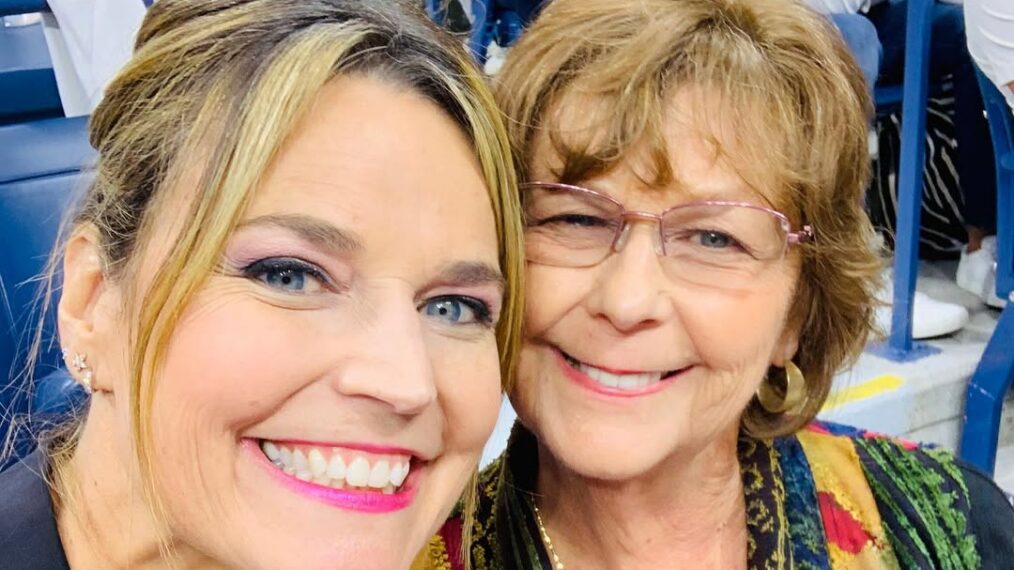 Savannah Guthrie and her mom
