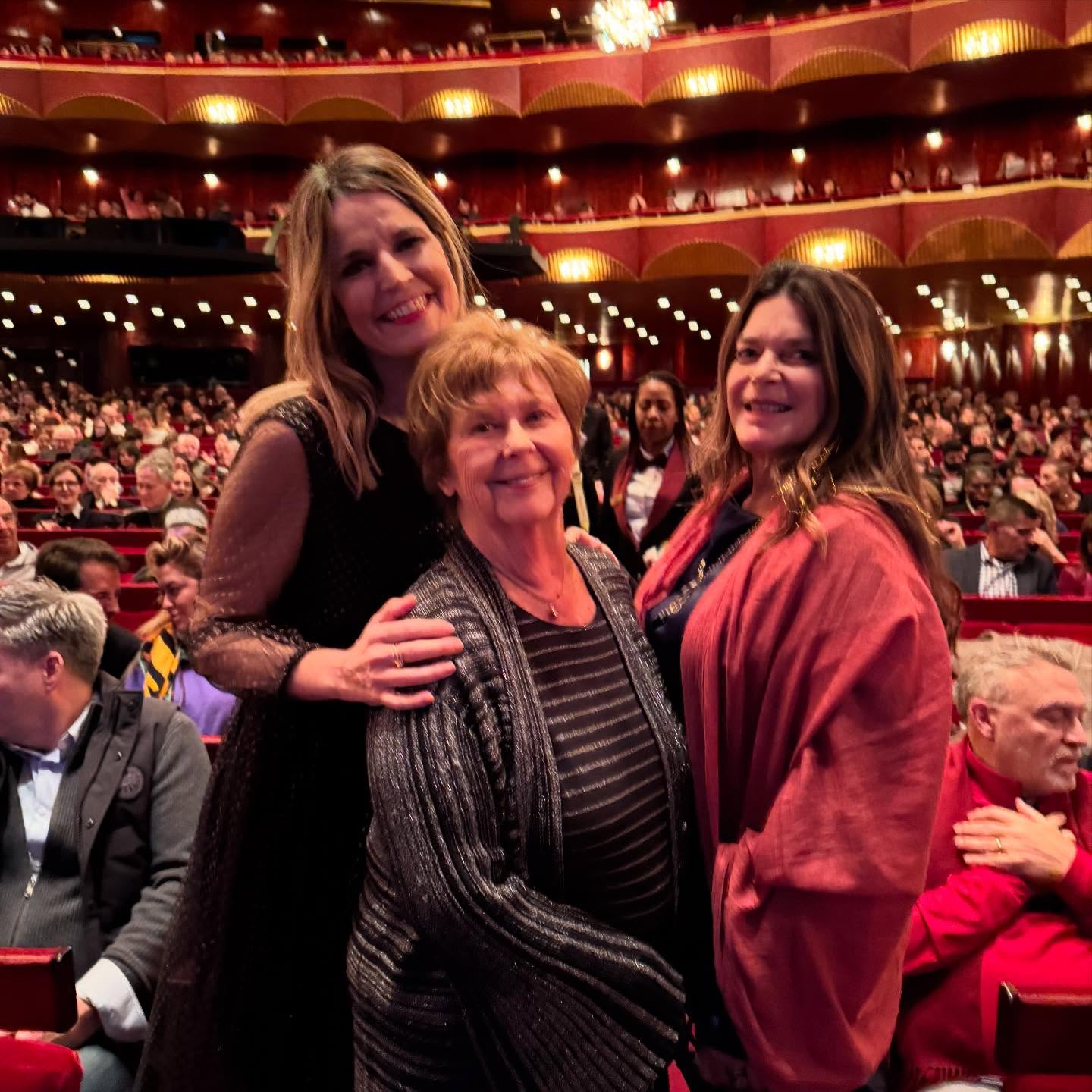 Savannah Guthrie, her mom and her sister