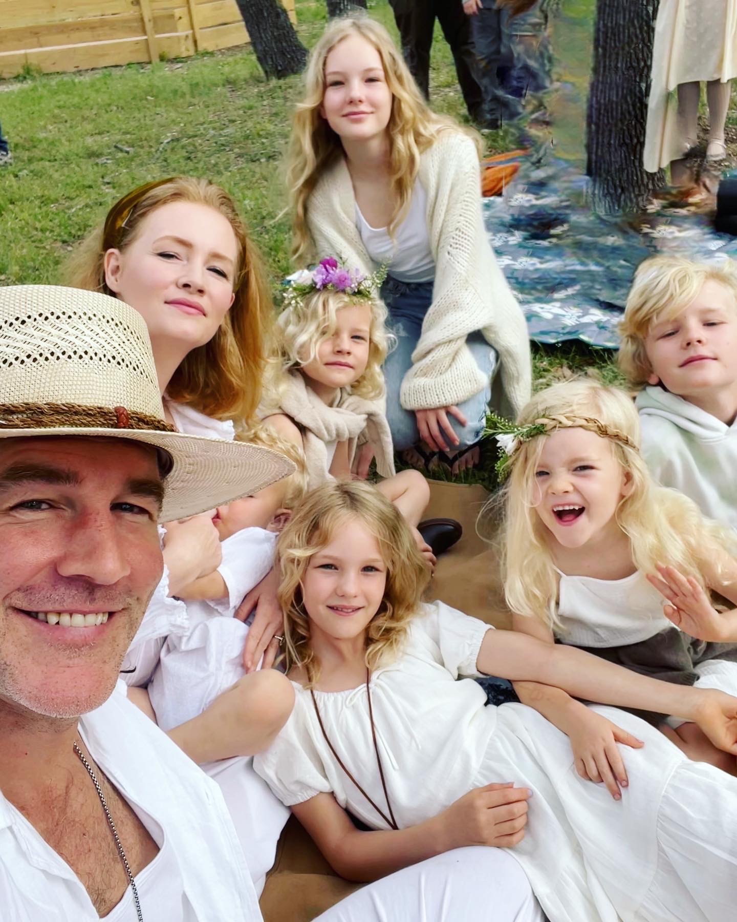 James Van Der Beek Family