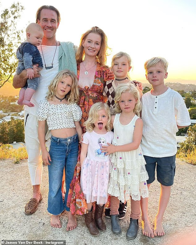 James Van Der Beek Family