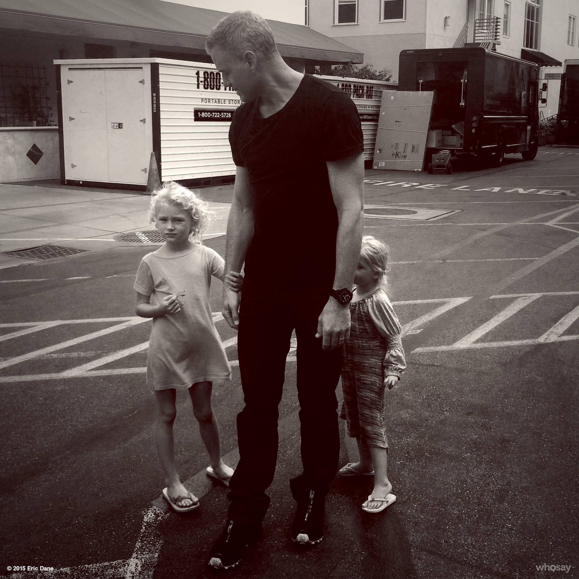 Eric Dane and his kids