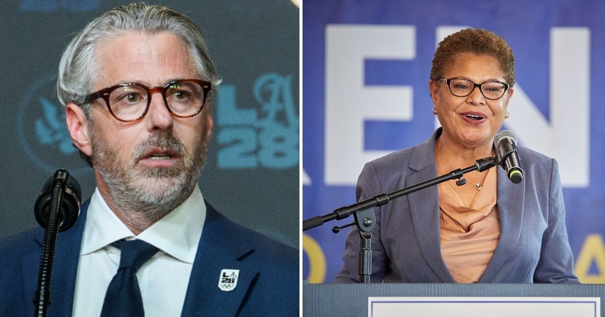 Cassey Wasserman and Karen Bass