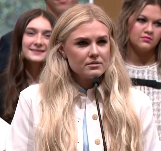 Erika Kirk Tells Students to 