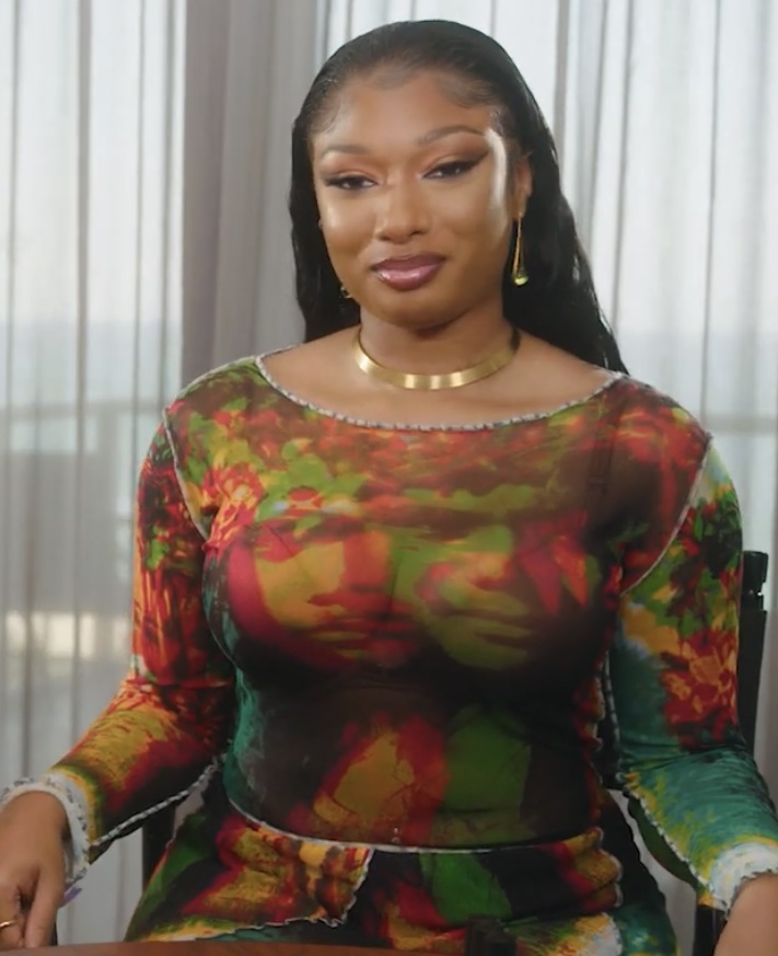 By Ashley Graham - YouTube: Megan Thee Stallion and Ashley Graham Eat Hot Food & Talk Big Bad Revlon Collection