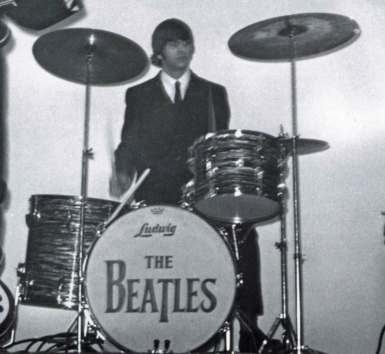 By Public Record Office of Northern Ireland - This file was derived from: George Harrison and Ringo Starr, King's Hall, Belfast 1964