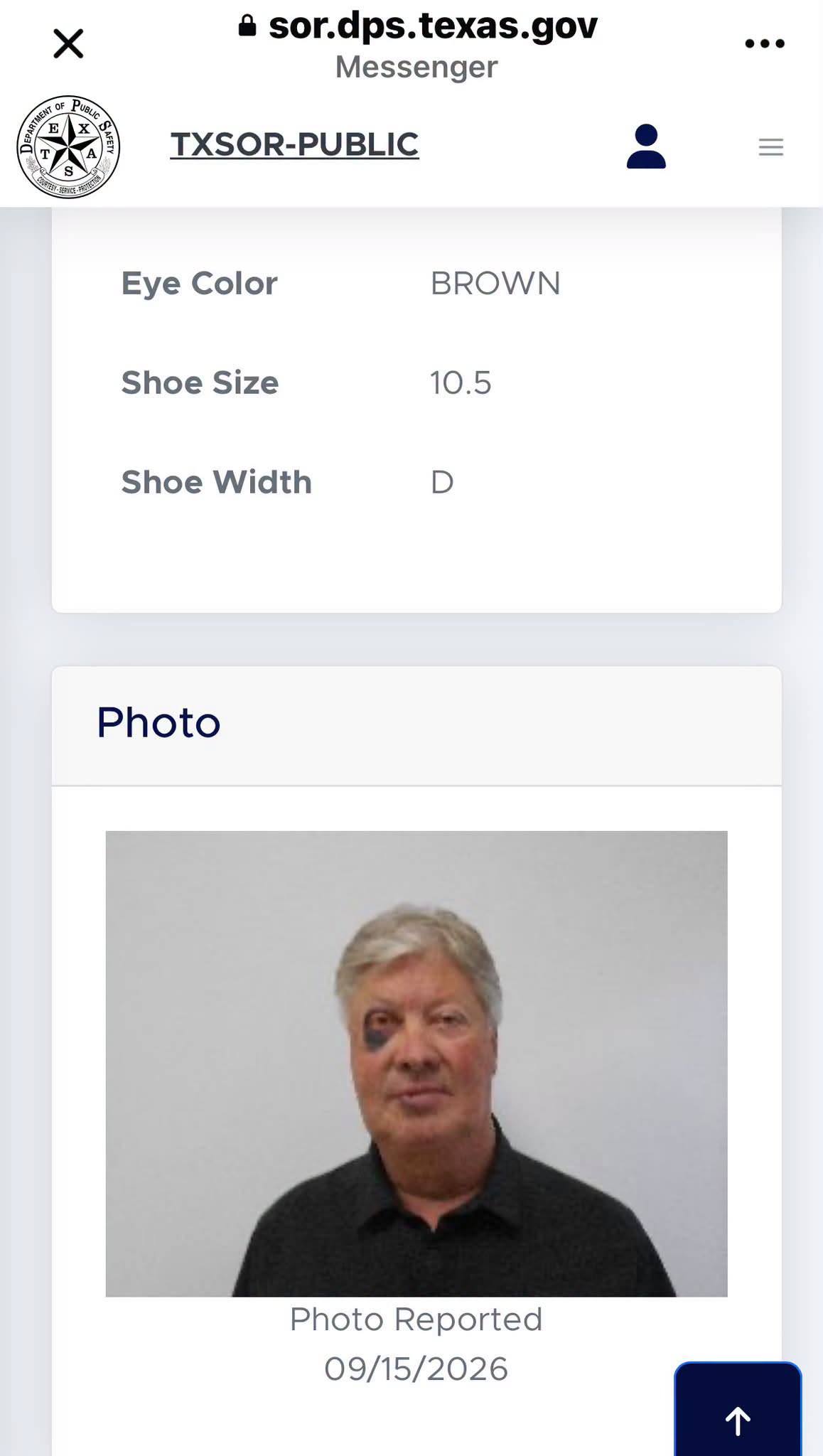 Robert Morris Appears With Black Eye And Three Broken Facial Bones In New Sex-Offender Registry Photo