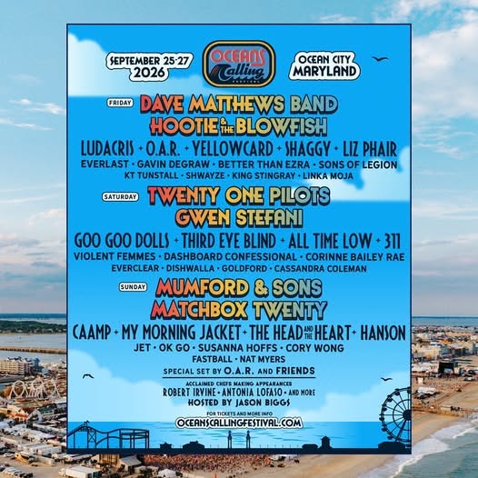 Photo Credit: Oceans Calling Fest/Facebook