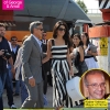 George Clooney and Amal Alamuddin arrive in Venice