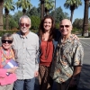Cheri Keaggy with her dad and the MacLeods